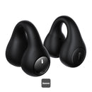 Baseus AirGo AS01 Kufje Clip-On Pa Tela për Sport - E Zezë, Rehati & Audio Superiore
