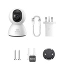 Kamera Baseus Security P1 Wi-Fi 3K për Shtëpi, Zbulim AI 360°, Ngjyrë e Bardhë