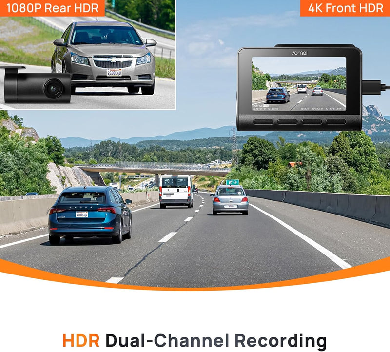 Kamera 70mai Dashcam 4K A810 - E Zezë