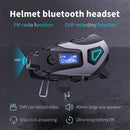 Dashcam Kufje Motorri 1080P HD me Kënd të Gjerë, FM & Bluetooth