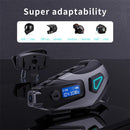 Dashcam Kufje Motorri 1080P HD me Kënd të Gjerë, FM & Bluetooth