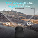 Dashcam Kufje Motorri 1080P HD me Kënd të Gjerë, FM & Bluetooth