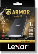 Lexar ARMOR Portable SSD 1TB - Hardisk portativ