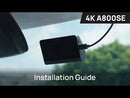 Kamerë Makine e Dyfishtë 70mai A810S 4K me Pamje HDR Natën