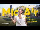 Insta360 Mic Air: Mikrofon pa kabllo USB-C me reduktim zhurmash