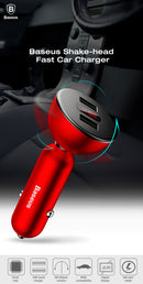 Karikues Makine Baseus me Rrotullim 360° dhe Dy Porta USB