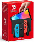 Nintendo Switch (Modeli OLED) me Joy-Con Kuq e Blu Neon