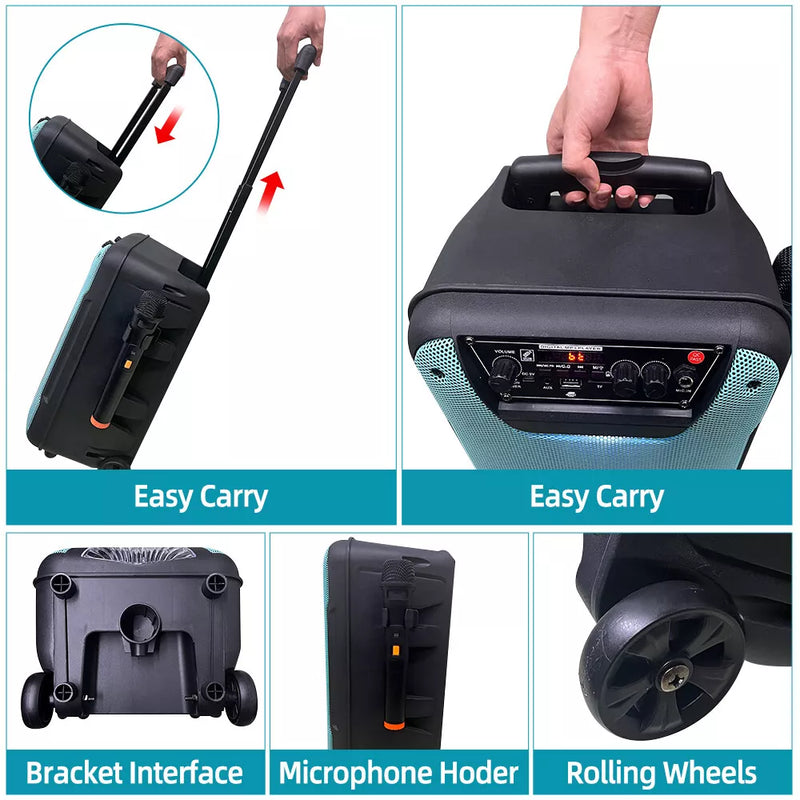 Boks me bluetooth TTD-8257 + Mikrofon