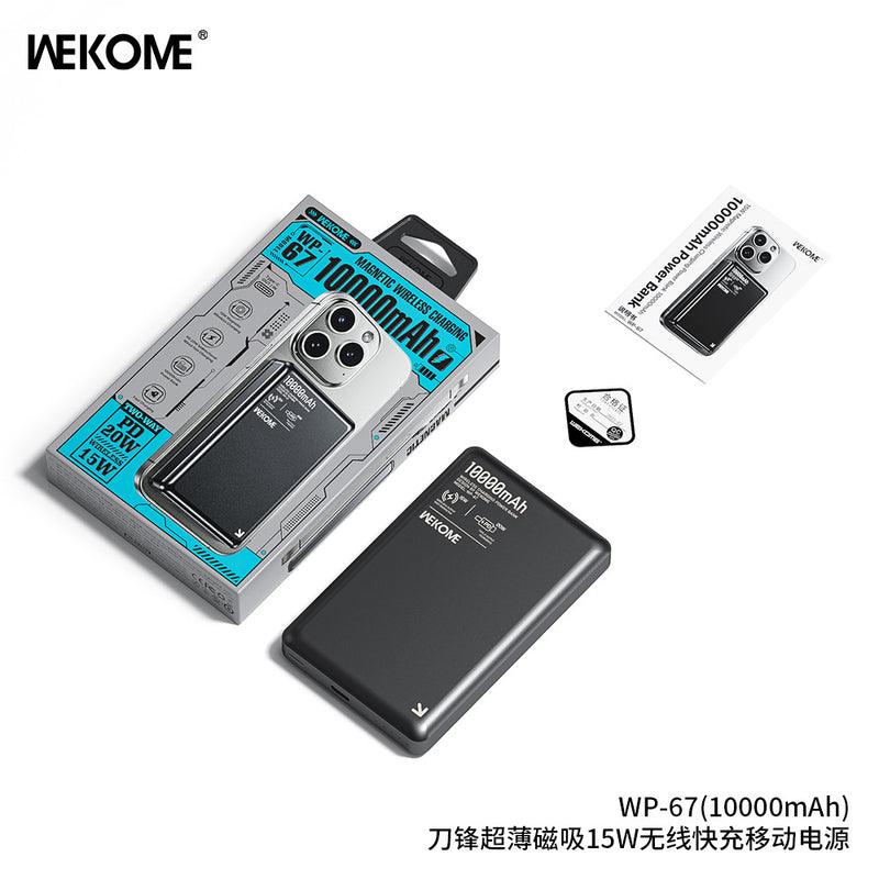 Powerbank Wekome WP-67 10.000 mAh Slim