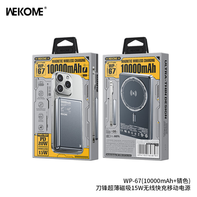 Powerbank Wekome WP-67 10.000 mAh Slim