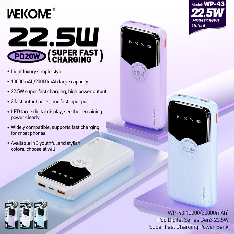 Powerbank WP-43 WEKOME